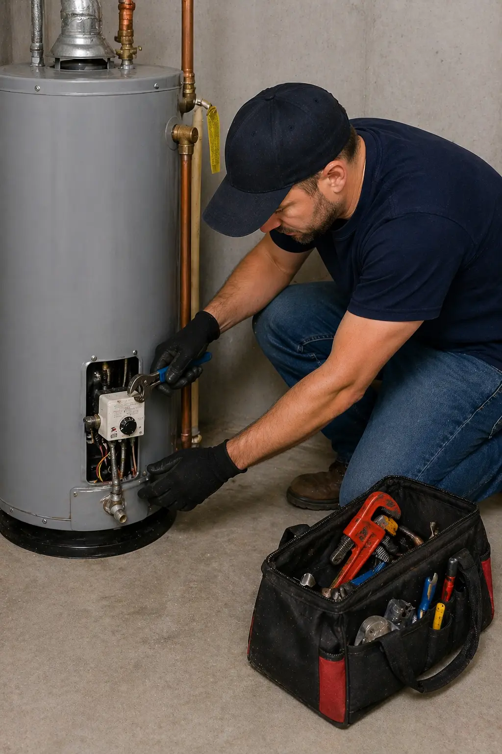 Water heater installation Dundas